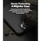 Ringke - iPhone 16 Pro Max Case Cover Rugged Gear Magnetic Series Back Phone Cover- Black