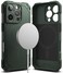 Ringke - iPhone 16 Pro Case , Rugged Gear Magnetic [Compatible with MagSafe] Protective Phone Case Cover - Dark Green