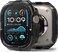 Ringke - Apple Watch Ultra 2 / 1 Case, Frame Bumper Protection Double Layered PC TPU Transparent Color Lightweight Cover for Watch Case
- Black