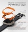 Ringke - Apple Watch Ultra 2 / 1 Case, Frame Bumper Protection Double Layered PC TPU Transparent Color Lightweight Cover for Watch Case
- Neon Orange
