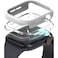 Ringke - Slim Case For Apple Watch 10 42mm, Bezel [Frame Only] Hard Polycarbonate Thin Cover- Clear + Dark Gray