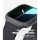 Ringke - Slim Case For Apple Watch 10 42mm, Bezel [Frame Only] Hard Polycarbonate Thin Cover- Clear + Light Gray