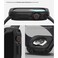 Ringke - Air Sports For Apple Watch 10 42mm Case Thin Soft Flexible Rugged TPU Raised Bezel Frame Cover - Black