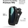 Ringke - Air Sports For Apple Watch 10 42mm Case Thin Soft Flexible Rugged TPU Raised Bezel Frame Cover - Black