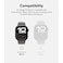 Ringke - Air Sports For Apple Watch 10 42mm Case Thin Soft Flexible Rugged TPU Raised Bezel Frame  Cover - Warm Gray