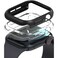 Ringke - Slim Case For Apple Watch 10 46mm, Bezel [Frame Only] Hard Polycarbonate Thin Cover- Clear + Matte Black