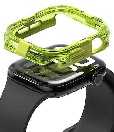 Ringke - Apple Watch 10 46 mm Case Cover Fusion Bumper Neon Green