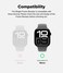 Ringke - Apple Watch 10 46 mm Case Cover Fusion Bumper Neon Orange