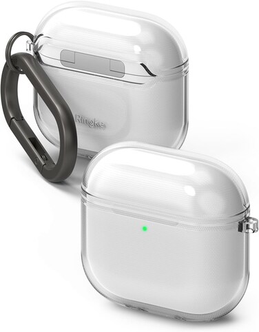 Ringke - AirPods 4 Case , Air Series Lightweight Flexible Anti-Scratch Perfect Fit TPU Cover for Women- Clear