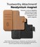 Ringke - iPhone 16 Pro Max / 16 Plus Case Cover Folio Wallet Magnetic Series - Brown