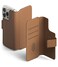 Ringke - iPhone 16 Pro / 16 Case Cover Folio Wallet Magnetic Series - Brown
