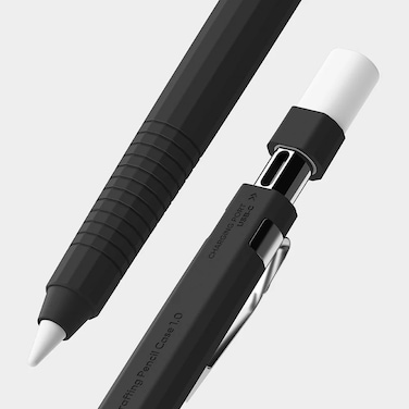 Apple Pencil (USB-C)  Silicone Drafting Pencil Case  Black