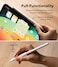 Apple Pencil Case for Apple Pencil Pro/USB C / 2nd / 1st Generation Cover  Silicone Drafting Grip Holder White