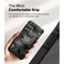 Ringke Fusion-X Compatible with Samsung Galaxy S25 5G Case (2025) , Clear Hard Back with Shockproof Protective Bumper Phone Cover for Galaxy S25 - Camo Black