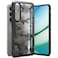 Ringke Fusion-X Case Compatible with Samsung Galaxy S25 Plus 5G Case (2025) , Clear Hard Back with Shockproof Protective Bumper Phone Cover for S25 Plus - Camo Black