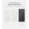 Ringke Fusion Compatible with Samsung Galaxy S25 Ultra 5G Case (2025) , Anti-Fingerprint Transparent Thin Hard Back Shockproof TPU Protective Bumper Phone Cover - Clear