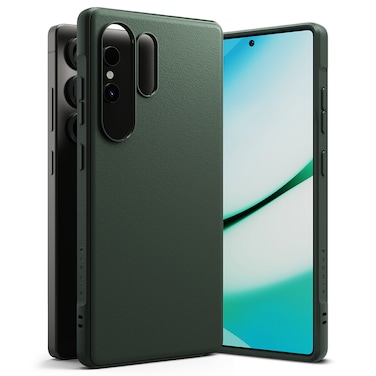 Ringke Onyx Compatible with Samsung Galaxy S25 Ultra 5G Case (2025) , Rugged Shockproof Non-Slip TPU Slim Thin Phone Cover for Galaxy S25 Ultra- Dark Green