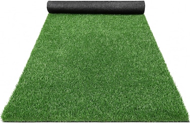 Egardenkart, Artificial Grass Carpet - Green, 36mm   Fake Grass for Balcony Decor, Turf, Yard   200x100cm (2SQM) Artificial Green Carpet for Indoor Outdoor   Balcony Grass (2x1mtr)