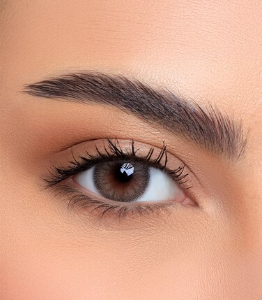 LensMe Mood 2Pack (-5.25) 6 Months Disposable Contact Lenses, Colored Contact Lenses, Cosmetic Contact Lenses, Gray Contact Lenses