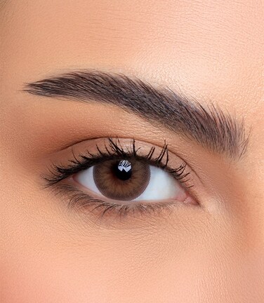 LensMe Doll 2Pack (-1.00) 6 Months Disposable Contact Lenses, Colored Contact Lenses, Cosmetic Contact Lenses, Brown Contact Lenses