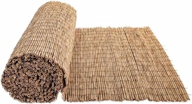 Egardenkart  Bamboo Fence for Garden - 100cm x 500cm, Balcony Fence   Bamboo Privacy fence for Balcony Privacy   Reed bamboo Screen (1m x 5m)