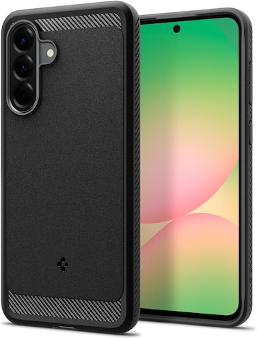 Spigen Rugged Armor designed for Samsung Galaxy A56 5G case cover 2025 - Matte Black