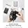 Spigen Snap Zip (MagFit) EDC Pouch Organizer Wallet Accessory Storage Card Holder MagSafe Compatible with iPhone 16 Pro Max / 16 Pro / 16 Plus / 16 / iPhone 15/14/13/12 series - Black