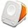 Spigen Classic C1 Stand designed for Apple Watch Charger Stand Apple Watch Ultra 2/1, Series 10/9/8/SE2/7/6/SE/5/4 (49mm,46mm,45mm,44mm,42mm,41mm,40mm) - Tangerine