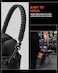 Spigen Life Magnetic Gym Bag Tumbler Carrier Holder for 20oz&ndash;40oz Water Bottle with Molle System, Mobile Phone Pocket Storage, Drawstring/Cord Lock, D-Ring Strap, Waterproof