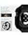 Spigen Vault Pro designed for Apple Watch Series 10 (46mm) Case with Band Protective TPU Cover with Strap - Matte Black