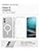 Spigen Ultra Hybrid MagFit for Samsung Galaxy S25 EDGE case cover [MagSafe compatible] - Clear White