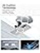Spigen Ultra Hybrid MagFit for Samsung Galaxy S25 EDGE case cover [MagSafe compatible] - Clear White