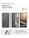 Spigen Liquid Air designed for Samsung Galaxy S25 EDGE case cover (2025) - Marble Gray