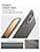 Spigen Liquid Air designed for Samsung Galaxy S25 EDGE case cover (2025) - Marble Gray