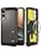 Spigen Tough Armor MagFit AI for Samsung Galaxy S25 EDGE case cover [MagSafe Compatible] - Gunmetal