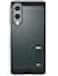 Spigen Tough Armor MagFit AI for Samsung Galaxy S25 EDGE case cover [MagSafe Compatible] - Abyss Green