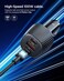 Spigen ArcStation Essential 113W USB C Fast Car Charger [E-Marker Cable Included] 3 Ports Mini Cigarette Lighter Charger, Compatible with iPhone 17 16 Pro Max Samsung S25 Ultra Pixel 10 Pro XL Fold