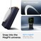 Spigen Nano Pop MagFit for Samsung Galaxy Z Flip 7 Case [MagSafe compatible] Cover (2025) - Blueberry Navy