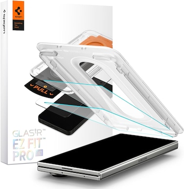 Spigen GLAStR EZ-Fit HD [2 PACK] for Samsung Galaxy Z Fold 7 Screen Protector Front screen Tempered Glass - [2 Pack]
