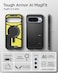 Spigen Tough Armor MagFit AI for Google Pixel 10 case Pixel 10 PRO case cover [Pixelsnap and MagSafe compatible] - Black