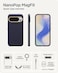 Spigen Nano Pop MagFit for Google Pixel 10 case Pixel 10 PRO case cover [Pixelsnap and MagSafe compatible] - Blueberry Navy
