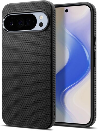 Spigen Liquid Air designed for Google Pixel 10 case Pixel 10 PRO case cover - Matte Black