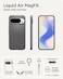 Spigen Liquid Air MagFit for Google Pixel 10 Pro XL case cover [Pixelsnap and MagSafe compatible] - Marble Gray