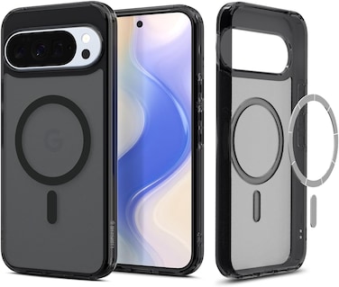Spigen Ultra Hybrid MagFit for Google Pixel 10 Pro XL case cover [Pixelsnap and MagSafe compatible] - Frost Black