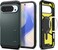 Spigen Tough Armor MagFit AI for Google Pixel 10 Pro XL case cover [Pixelsnap and MagSafe compatible] - Abyss Green