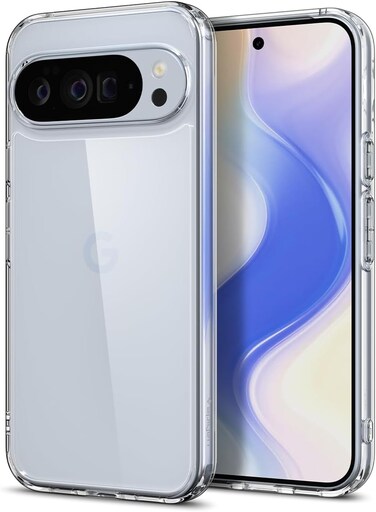 Spigen Ultra Hybrid designed for Google Pixel 10 Pro XL case cover - Crystal Clear