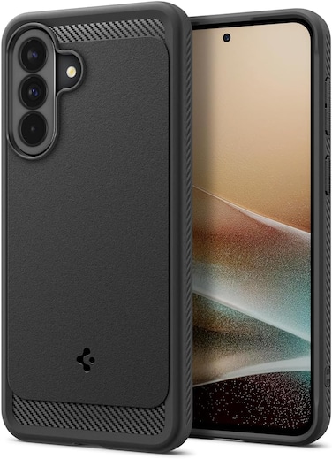 Spigen Rugged Armor for Samsung Galaxy A37 5G case cover (2026) - Matte Black