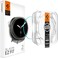 Spigen GLAStR EZ Fit [2 PACK] for Samsung Galaxy Watch 8 (44mm) Tempered Glass Screen Protector with Auto Align install kit - [2-Pack]