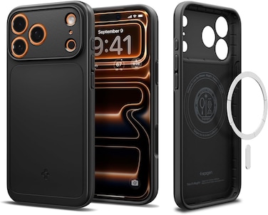 Spigen Thin Fit MagFit designed for iPhone 17 Pro Max case cover [MagSafe compatible] - Black