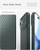 Spigen Liquid Air compatible with iPhone 17 Pro Max case cover (2025) - Abyss Green